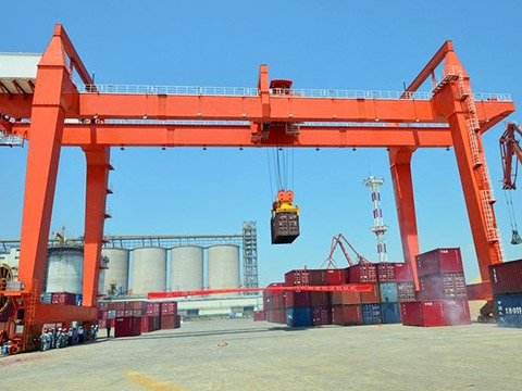 50 ton double girder gantry crane sales