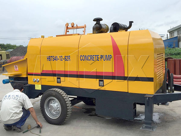 Aimix concrete pumps