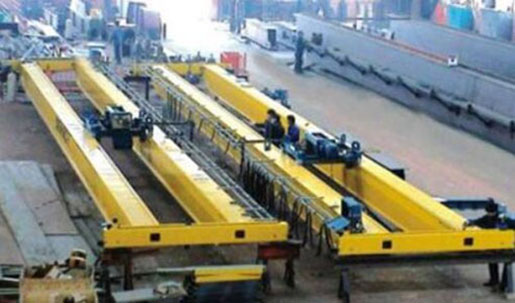 Weihua Overhead Crane Yellow