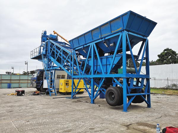 AJY-35 mobile mixing plant philippines