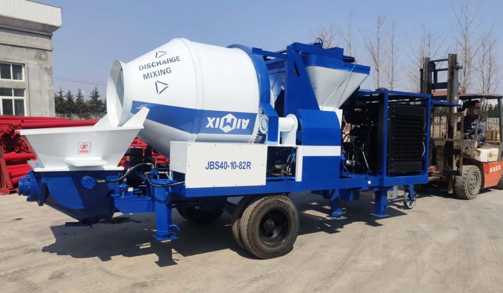 ABJZ40C cement mixer pump