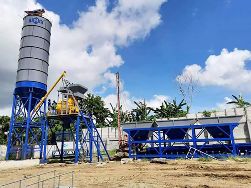 RMC Concrete Batching Plant Working
