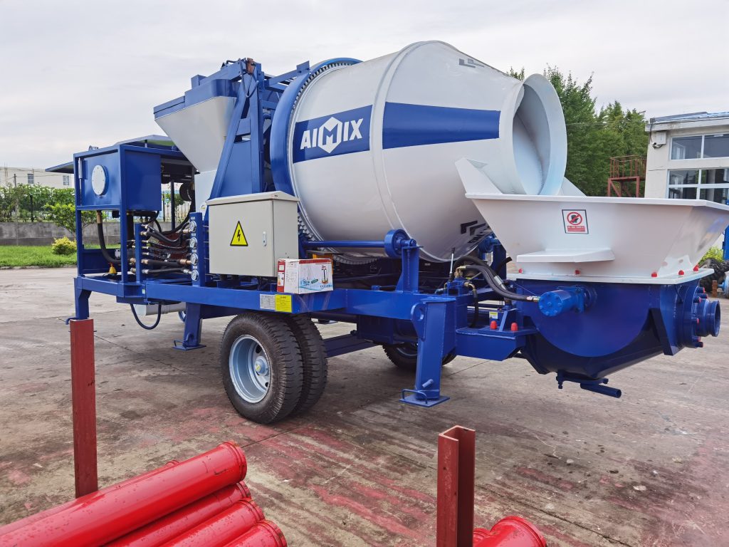 concrete mixer pump