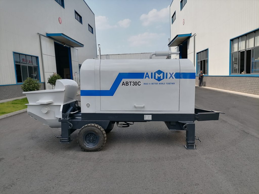 concrete trailer pump for sale