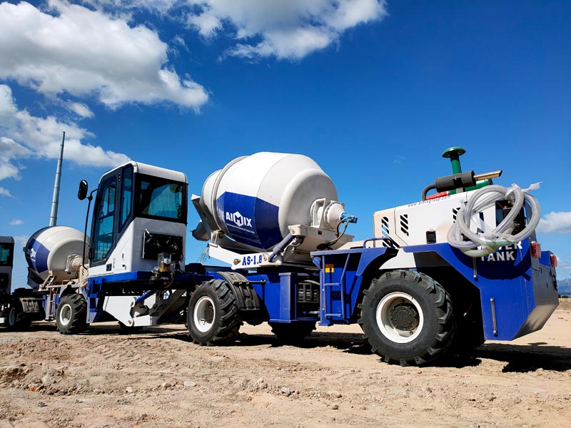 AS-1.8 Mini Self Loading Transit Mixers Arriving in The Philippines
