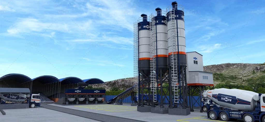 Aimix concrete ready mix plant