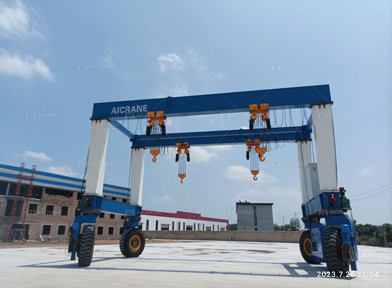 mobile gantry crane 50 ton