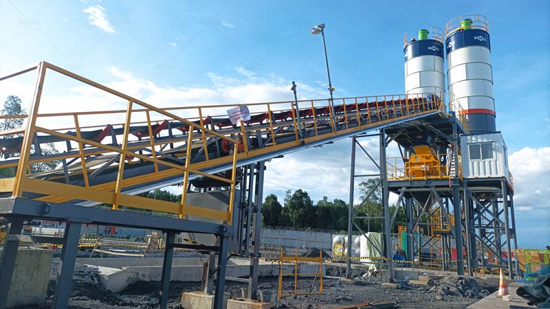 Concrete Batching Plant for Freeport Project