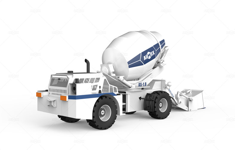 Self Loader Concrete Mixer